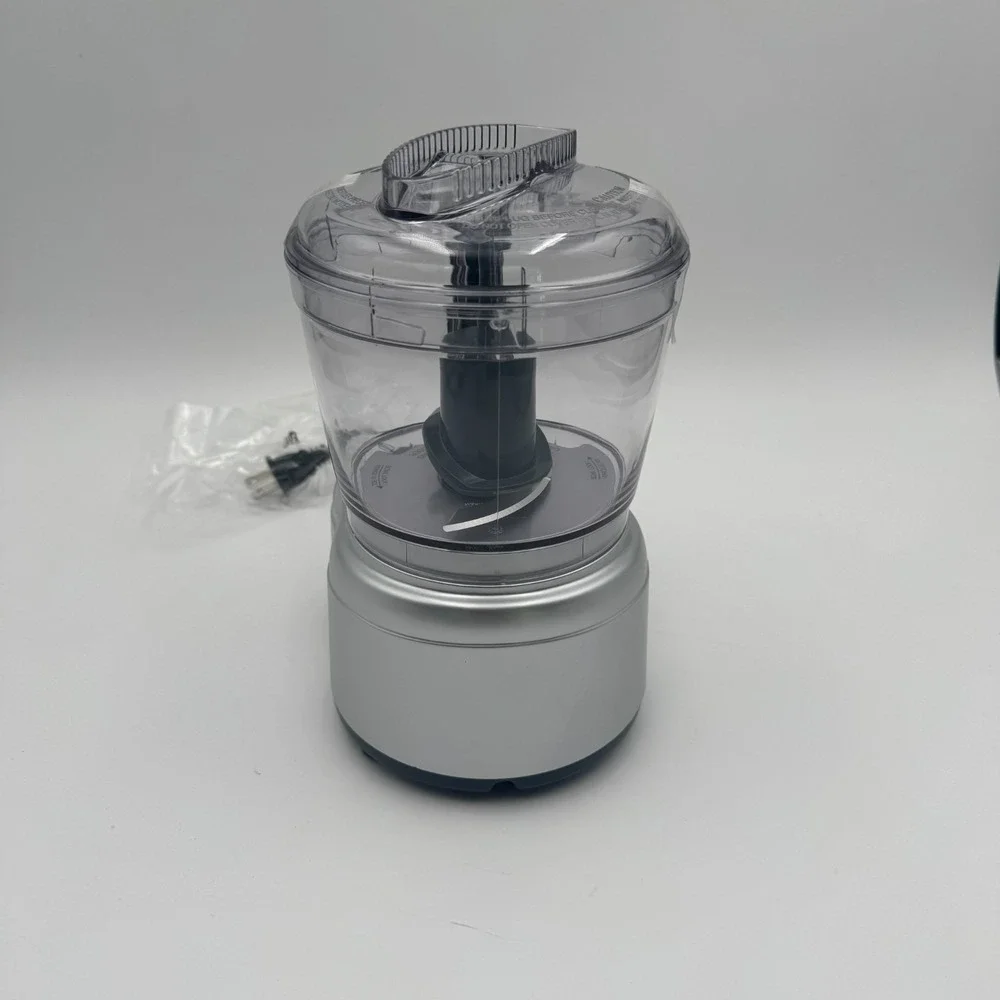 Cuisinart ECH-4 Elemental 4 Cup Chopper Grinder Black Stainless NIB
